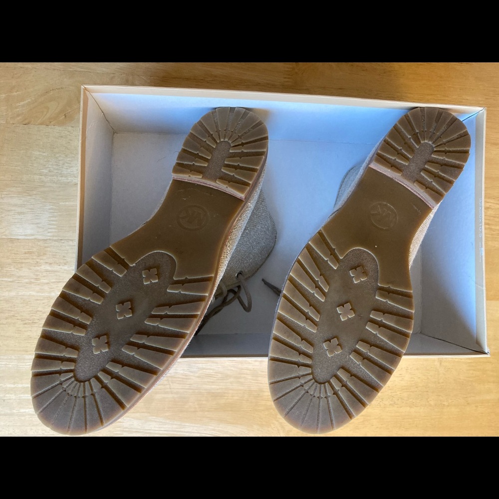Michael Kors Linen Ankle Bootie - Picture 5 of 6